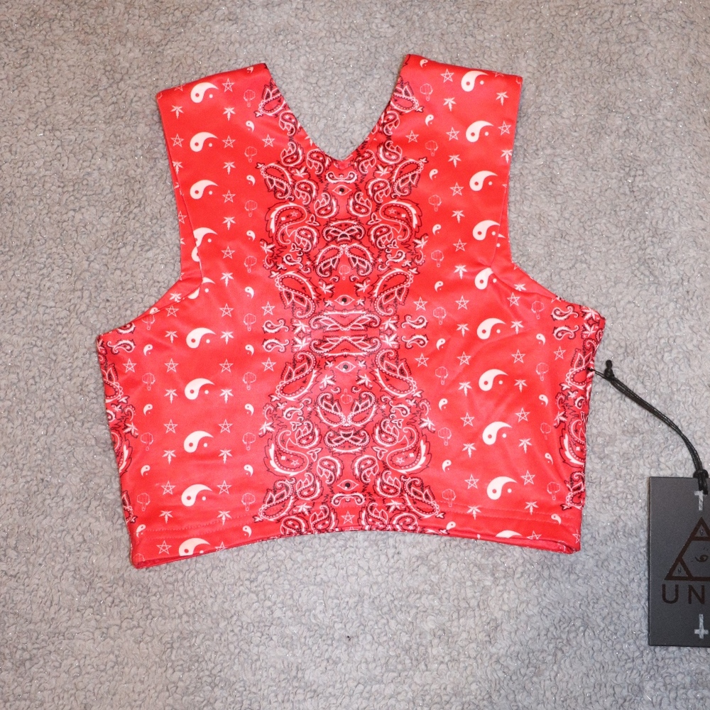 UNIF Bandana X Crop Top